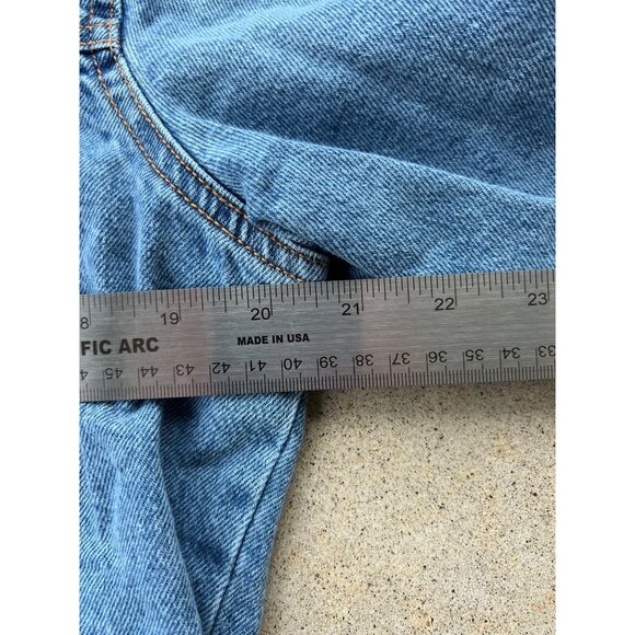 AC/DC Medium Denim Jacket With Back Patch Highway To Hell Graphics U3 - Picture 4 of 6